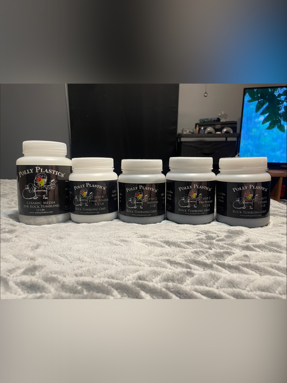 Rock Tumbling Grit & Ceramic Media